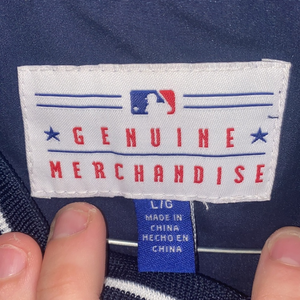 Men’s Detroit Tigers Vintage Warm Up Pullover - Picture 5 of 8